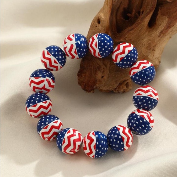 🇺🇸 Set of 6 Random American Made Bracelets for July 4th Celebrations - Picture 6 of 10